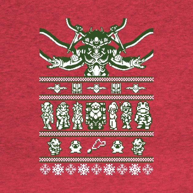 Chrono Christmas ugly sweater by LegendaryPhoenix